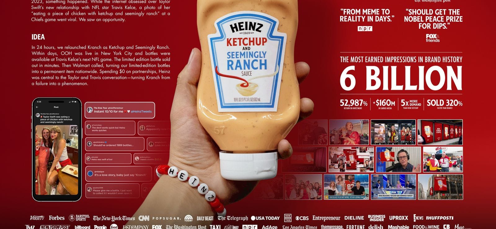 Heinz' "Ketchup and Seemingly Ranch" newsjacking campaign
